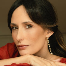 Carregar imagem no visualizador da galeria, Brinco Flamenco em Ouro Amarelo e Diamantes
